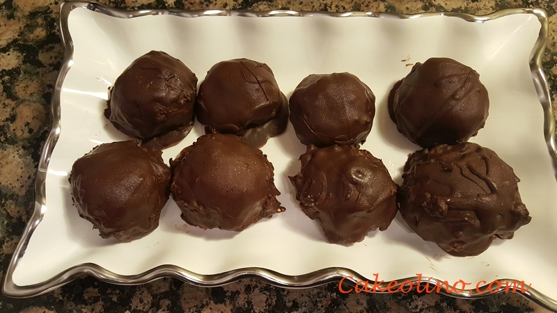 No Bake Pumpkin Cheesecake Truffles