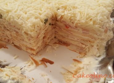 Savory Mille Feuille Cake